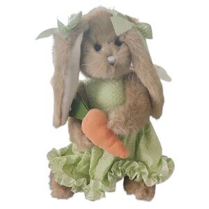 [Bearington Collection] 14" MINNY CARROTS Bunny Rabbit w/ stand